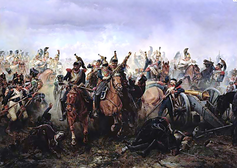 horse guards regiment at the battle of fere-champenoise